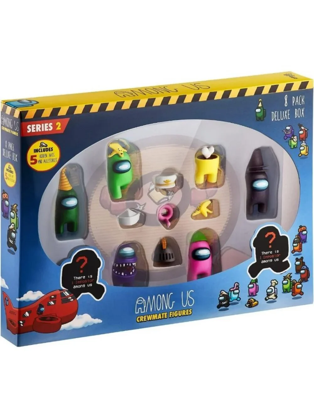 Among Us Mini Crewmate Figures Set | 16 Collectibles, 2 Hidden Impostors & Bonus